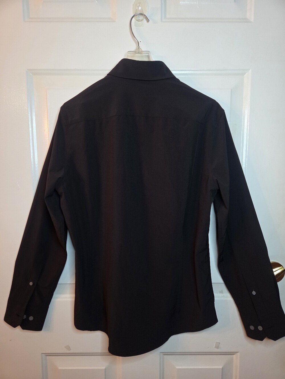 Mizzen And Main Leeward Button Front Shirt Black Size M - Picture 5 of 8